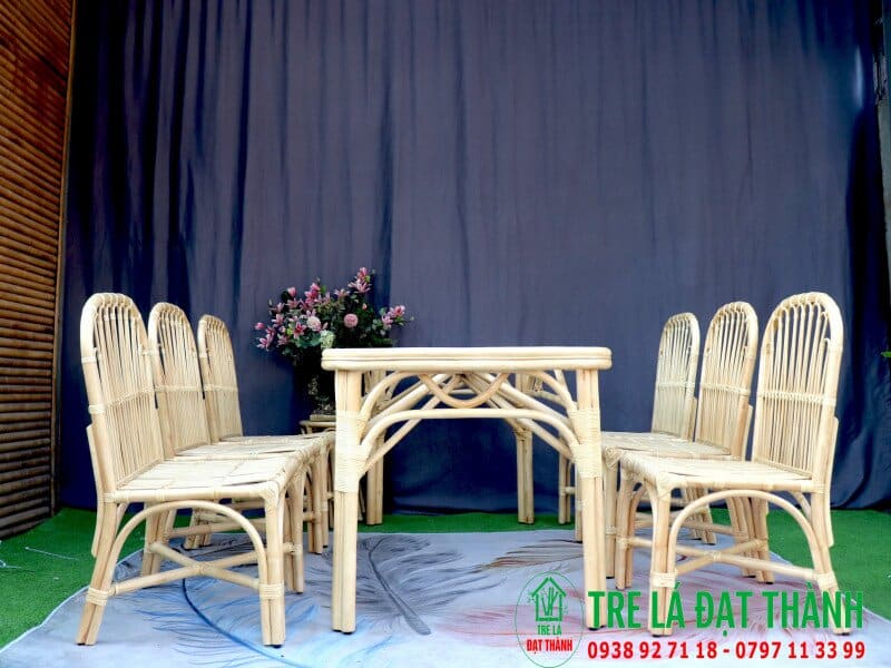b&agrave;n ghế ăn m&acirc;y BGAM001