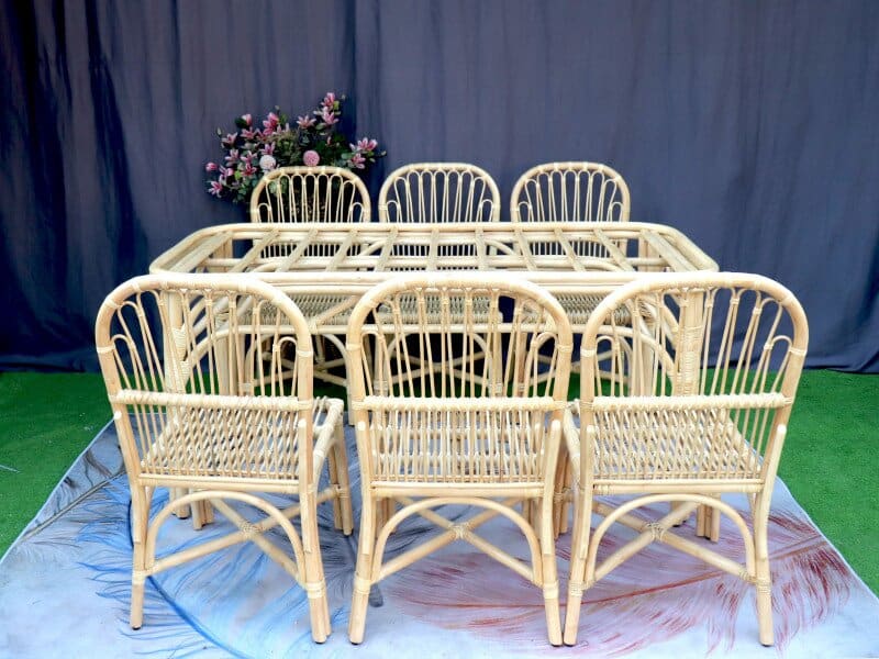 b&agrave;n ghế ăn m&acirc;y BGAM001
