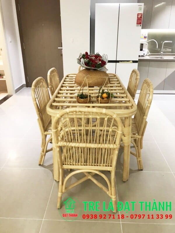 b&agrave;n ghế ăn m&acirc;y BGAM001