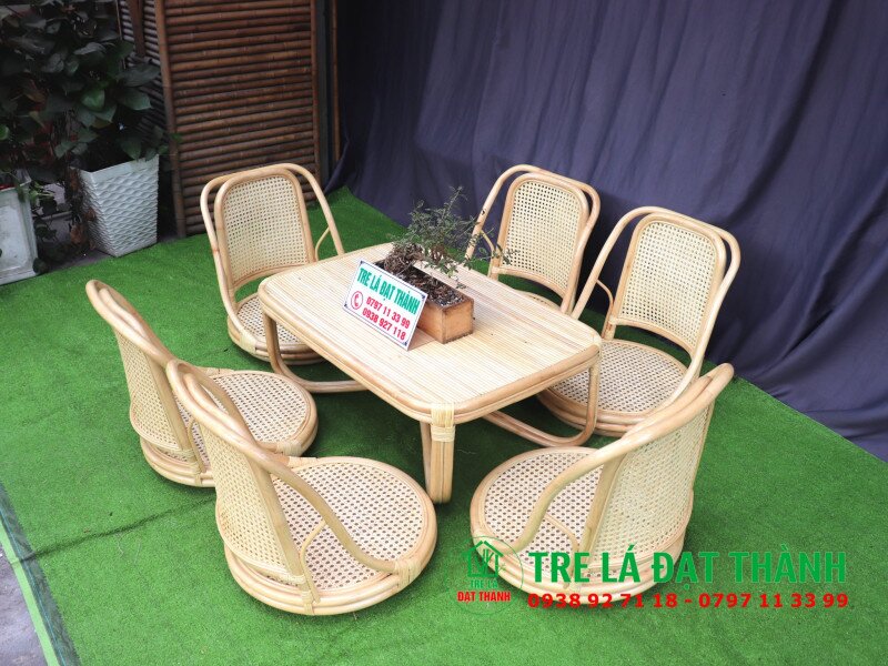 b&agrave;n ghế ăn m&acirc;y BGAM002
