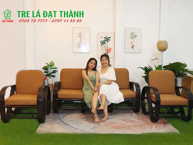 bàn ghế mây phòng khách giá rẻ