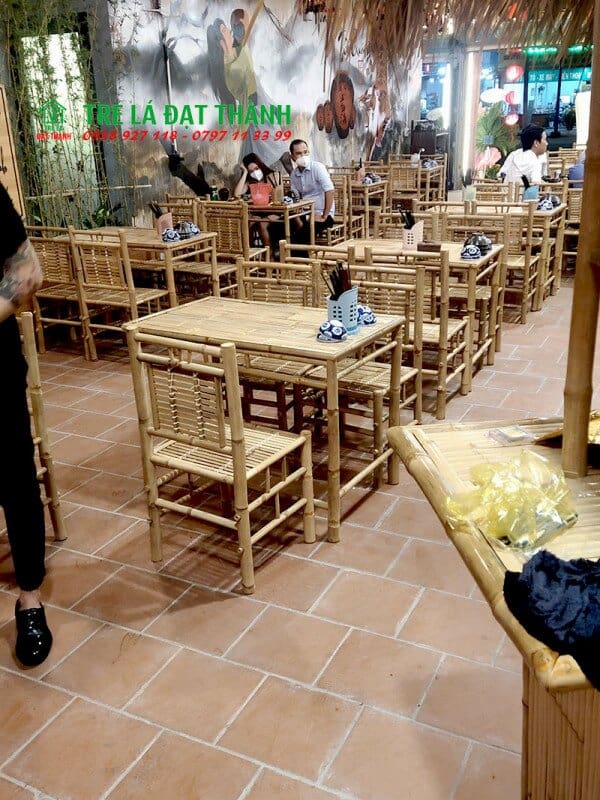B&agrave;n Ghế Qu&aacute;n B&uacute;n Đậu BGTQBD002