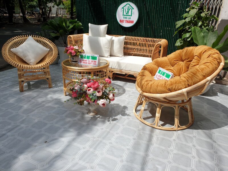 b&agrave;n ghế song m&acirc;y BGSM002