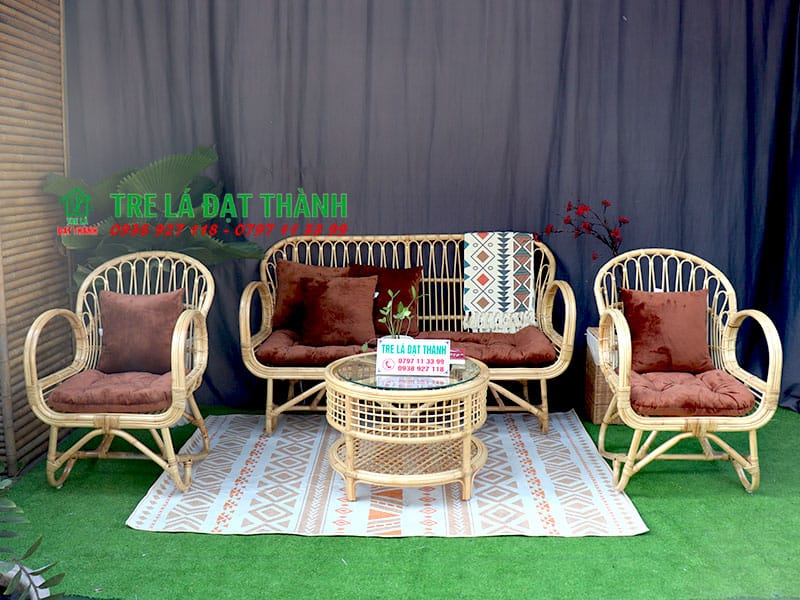 b&agrave;n ghế song m&acirc;y BGSM007