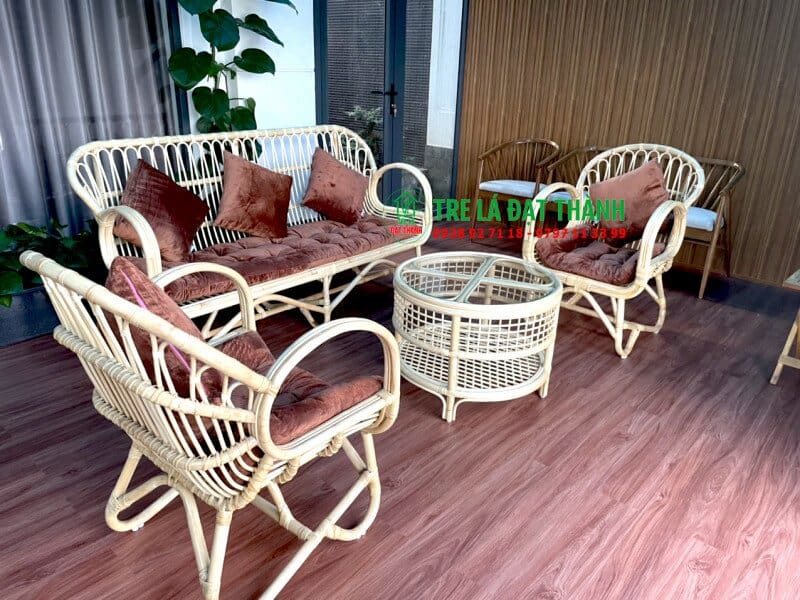 b&agrave;n ghế song m&acirc;y BGSM007