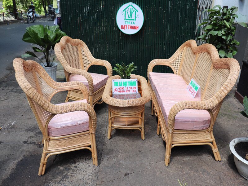 b&agrave;n ghế song m&acirc;y BGSM019