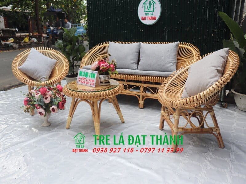 b&agrave;n ghế song m&acirc;y BGSM021