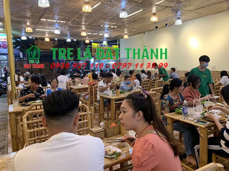 b&agrave;n ghế tre &eacute;p BGTE001