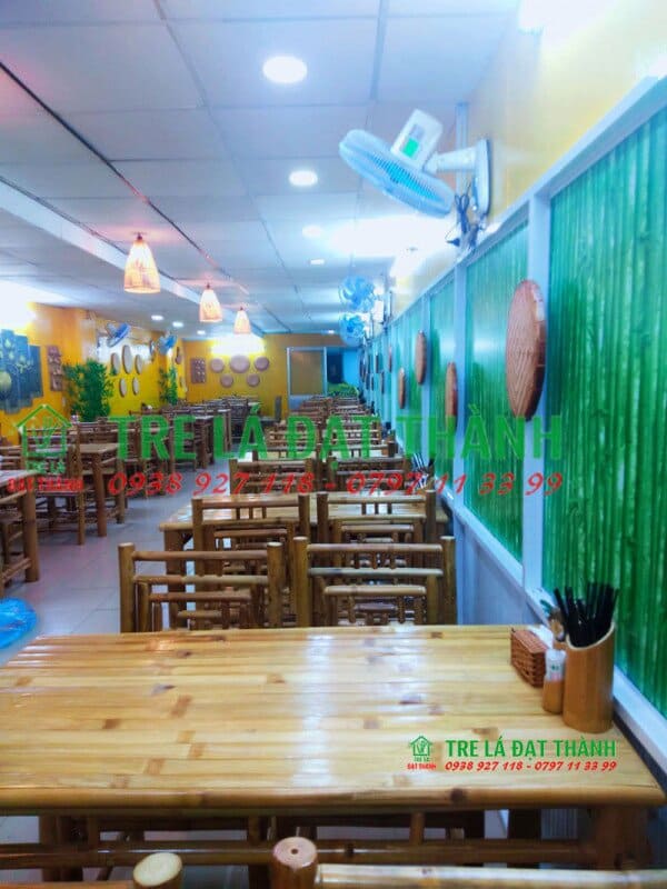 b&agrave;n ghế tre &eacute;p BGTE009