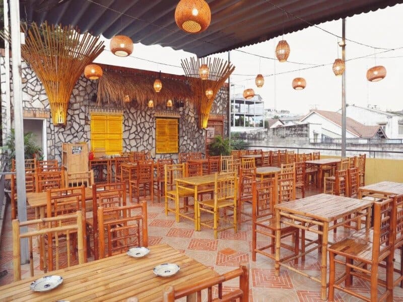 B&agrave;n Ghế Tre Qu&aacute;n Nhậu BGTQN001