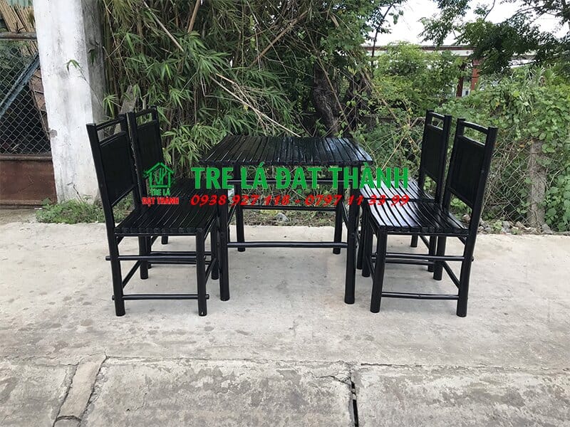 B&agrave;n Ghế Tre Qu&aacute;n Nhậu BGTQN002