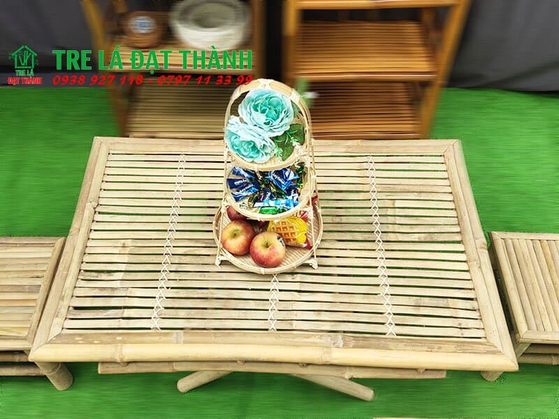 B&agrave;n Ghế Tre Qu&aacute;n Nhậu BGTQN011