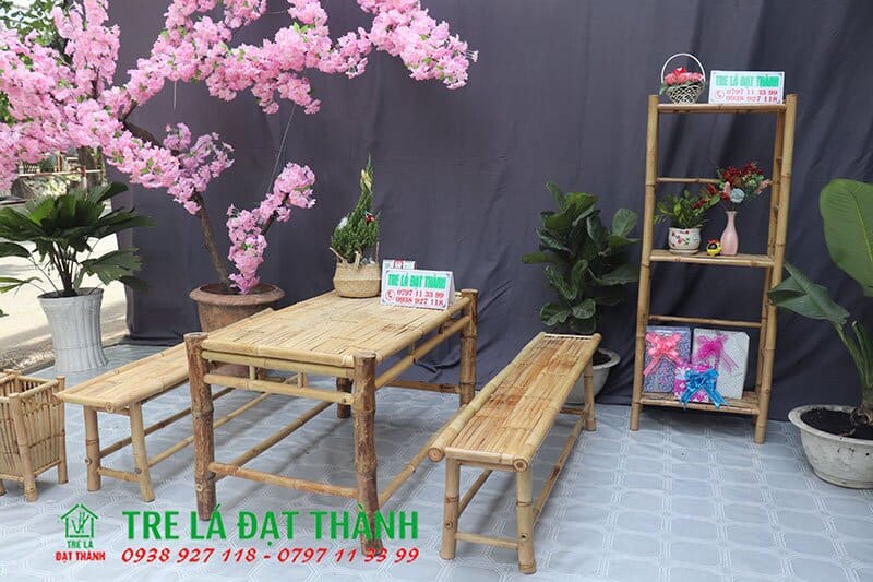 B&agrave;n Ghế Tre Qu&aacute;n Nhậu BGTQN015