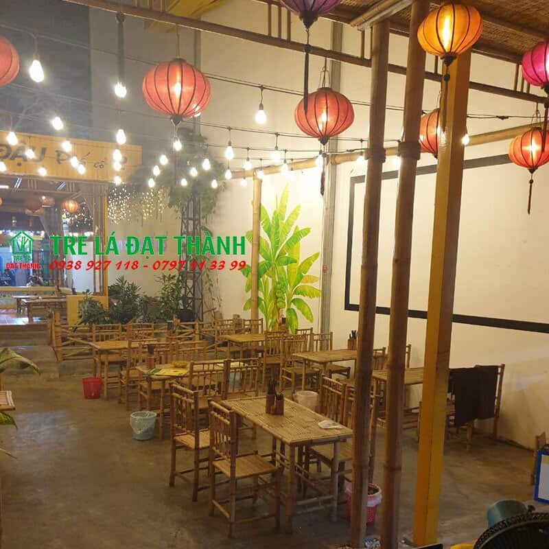 B&agrave;n Ghế Tre Qu&aacute;n Nhậu BGTQN025