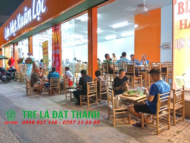gi&aacute; b&agrave;n ghế tre qu&aacute;n nhậu hcm