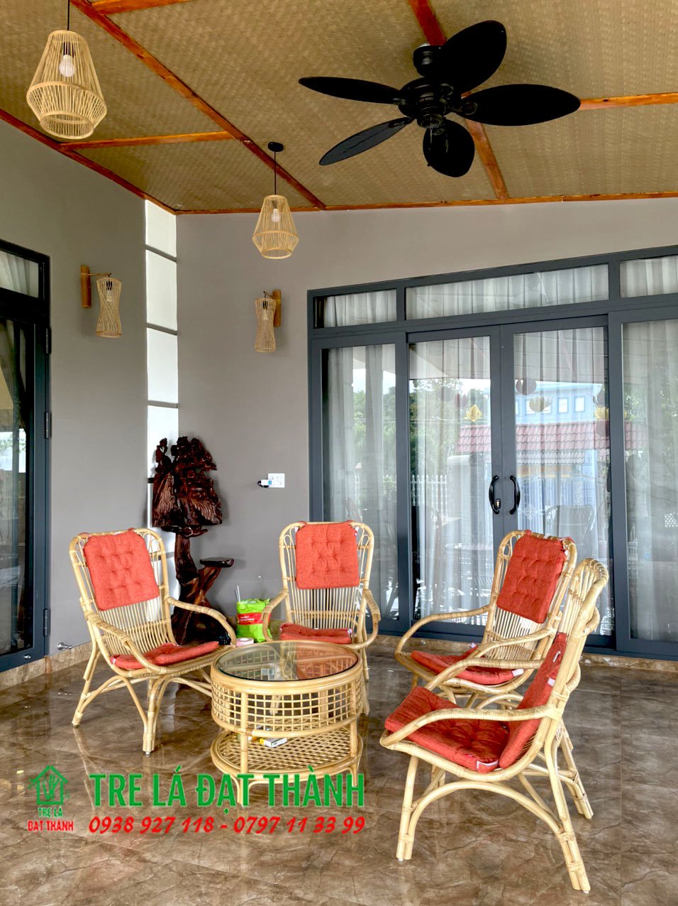 Bộ B&agrave;n Ghế M&acirc;y Uống Tr&agrave;