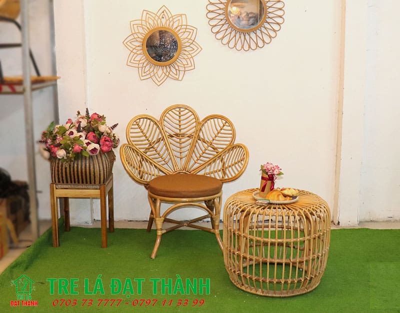 Bộ B&agrave;n Ghế M&acirc;y Uống Tr&agrave; BBGMUT005