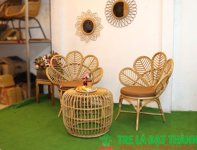 Bộ B&agrave;n Ghế M&acirc;y Uống Tr&agrave; BBGMUT005