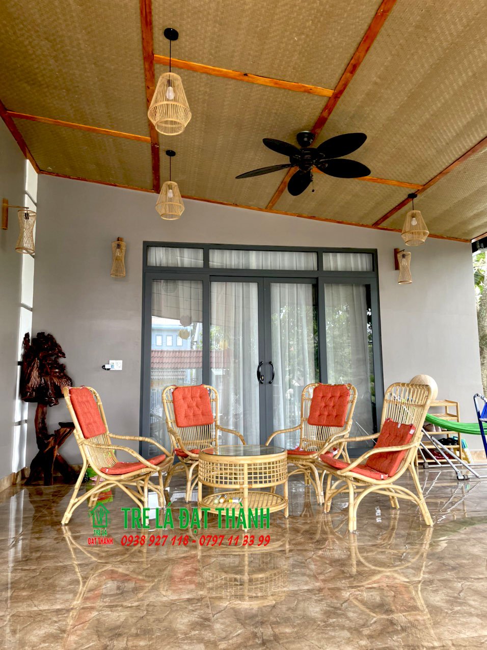 Bộ B&agrave;n Ghế M&acirc;y Uống Tr&agrave; BBGMUT006