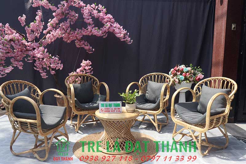 Bộ B&agrave;n Ghế M&acirc;y Uống Tr&agrave; BBGMUT014