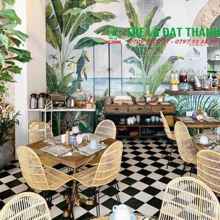 Bộ B&agrave;n Ghế M&acirc;y Uống Tr&agrave; BBGMUT017