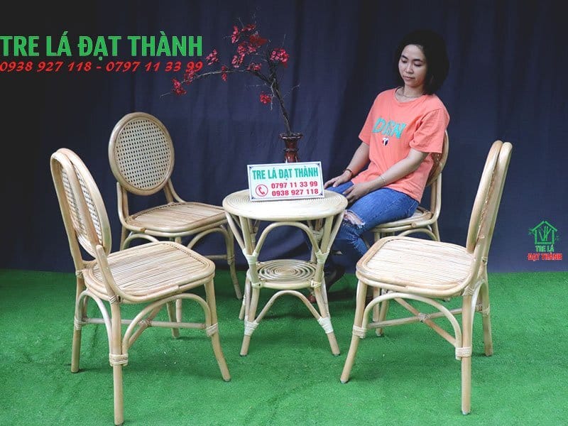 Bộ B&agrave;n Ghế M&acirc;y Uống Tr&agrave; BBGMUT023