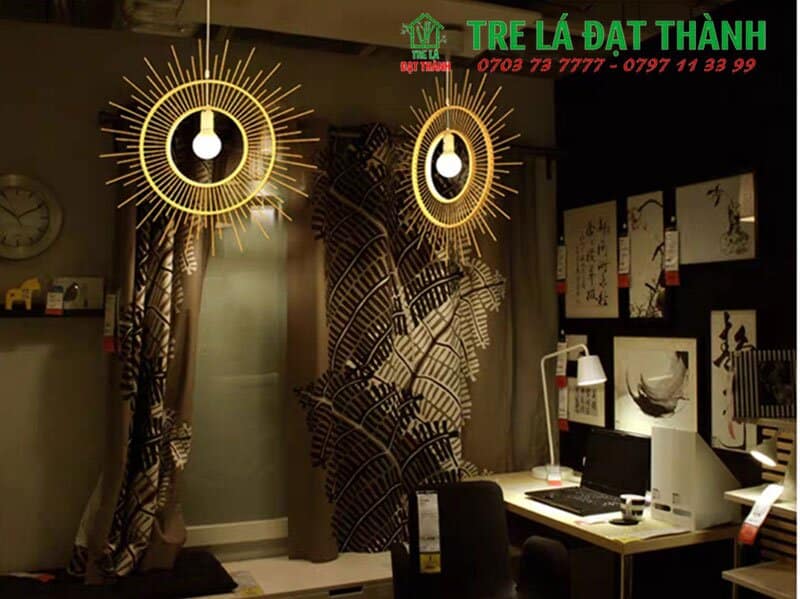 Đ&egrave;n Tre Mặt Trời Ngo&agrave;i