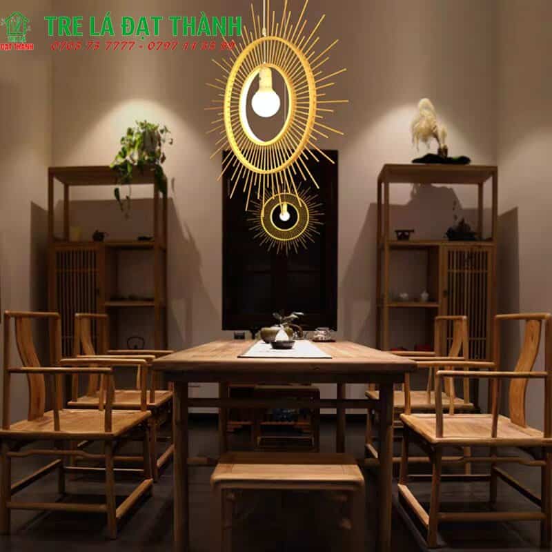 Đ&egrave;n Tre Mặt Trời Ngo&agrave;i