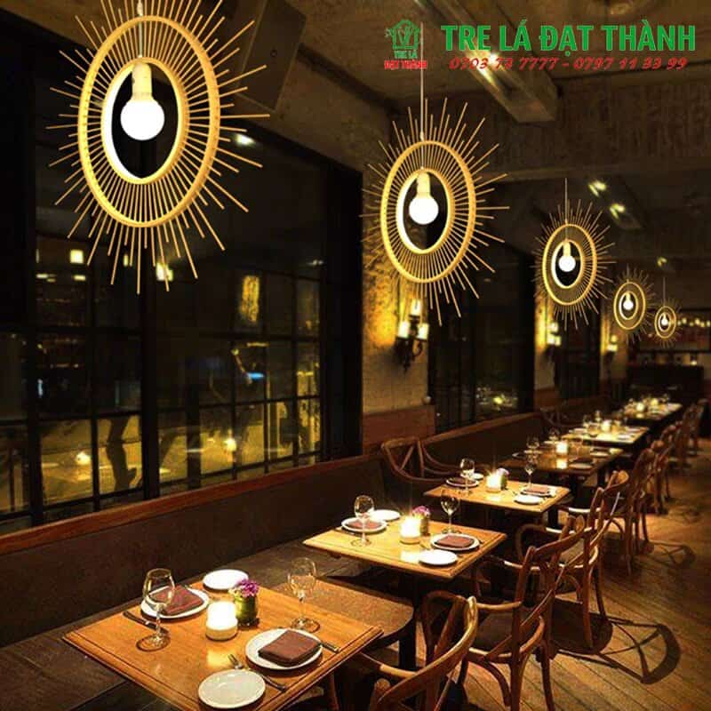 Đ&egrave;n Tre Mặt Trời Ngo&agrave;i