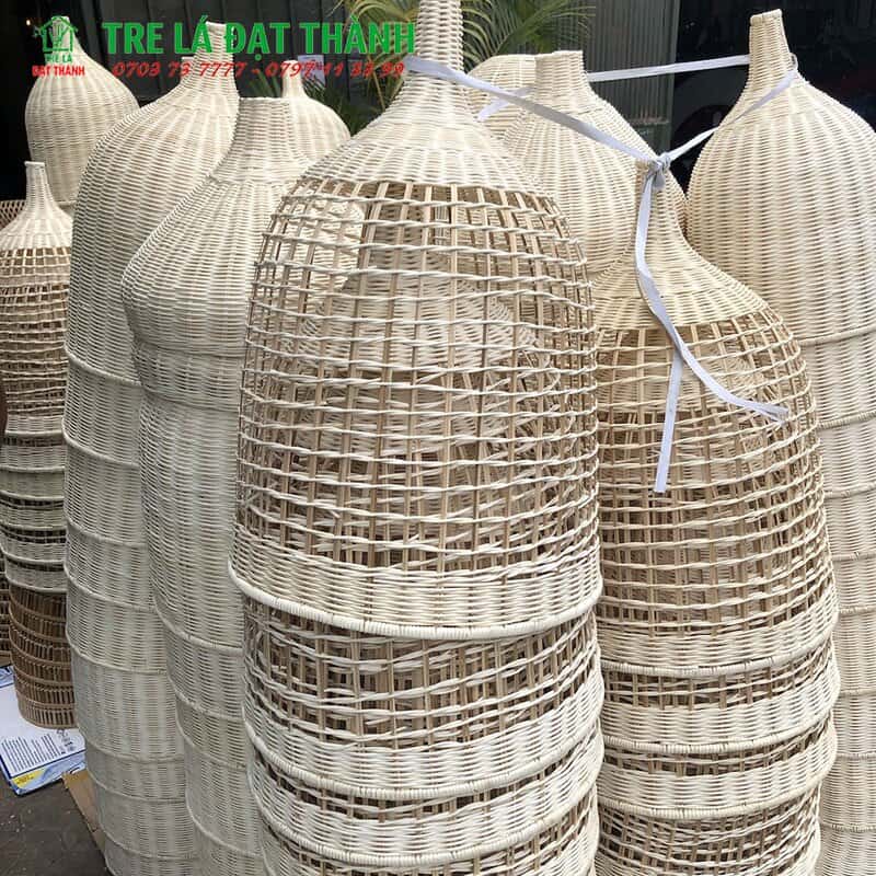 Chụp Đ&egrave;n Cổ Chai Thưa Bằng M&acirc;y