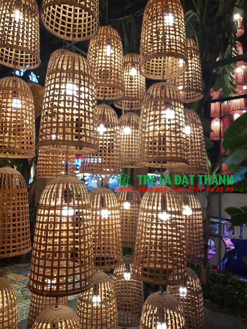 Chụp Đ&egrave;n Sọc Tre Caro
