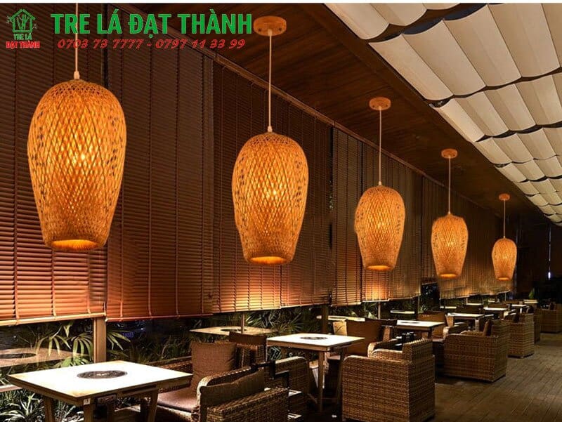Đ&egrave;n B&iacute; D&agrave;i 2 Lớp Bằng Tre