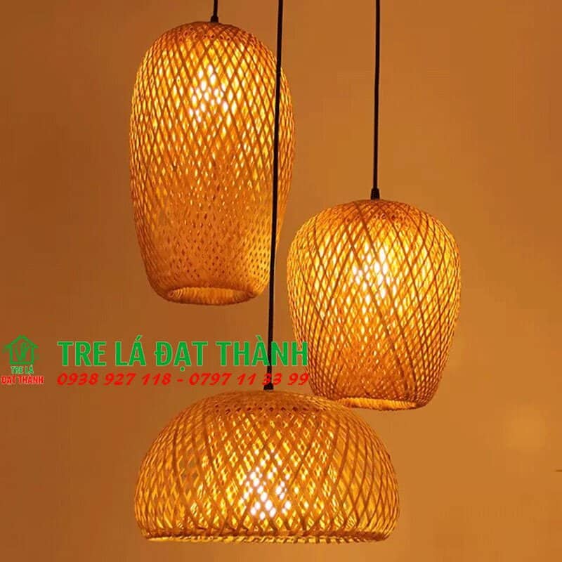 Đ&egrave;n B&iacute; D&agrave;i 2 Lớp Bằng Tre