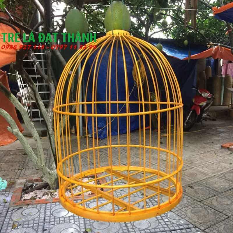 Đ&egrave;n Lồng Chim M&acirc;y Tre