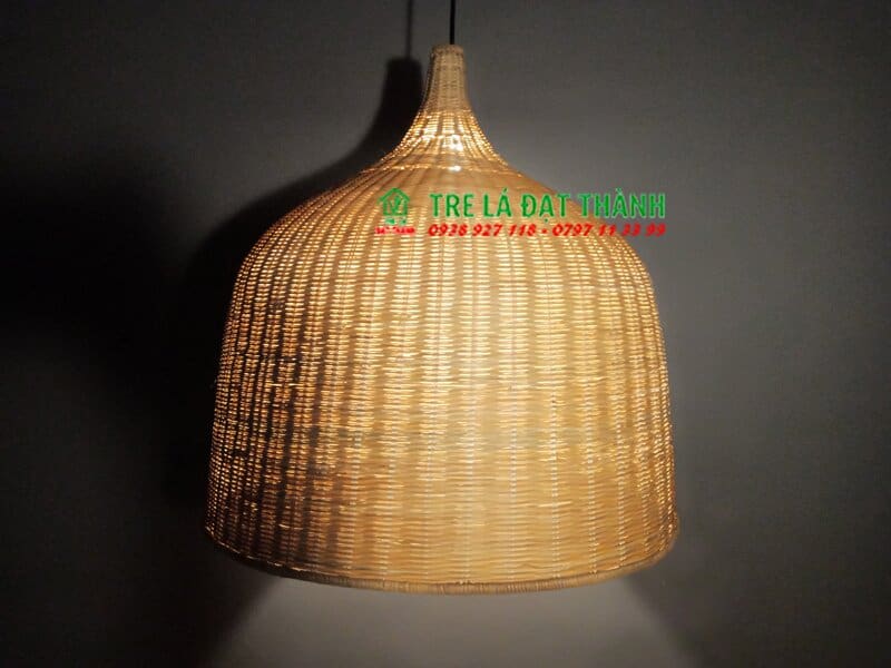 Đ&egrave;n Lồng M&acirc;y Cổ Chai N&acirc;u