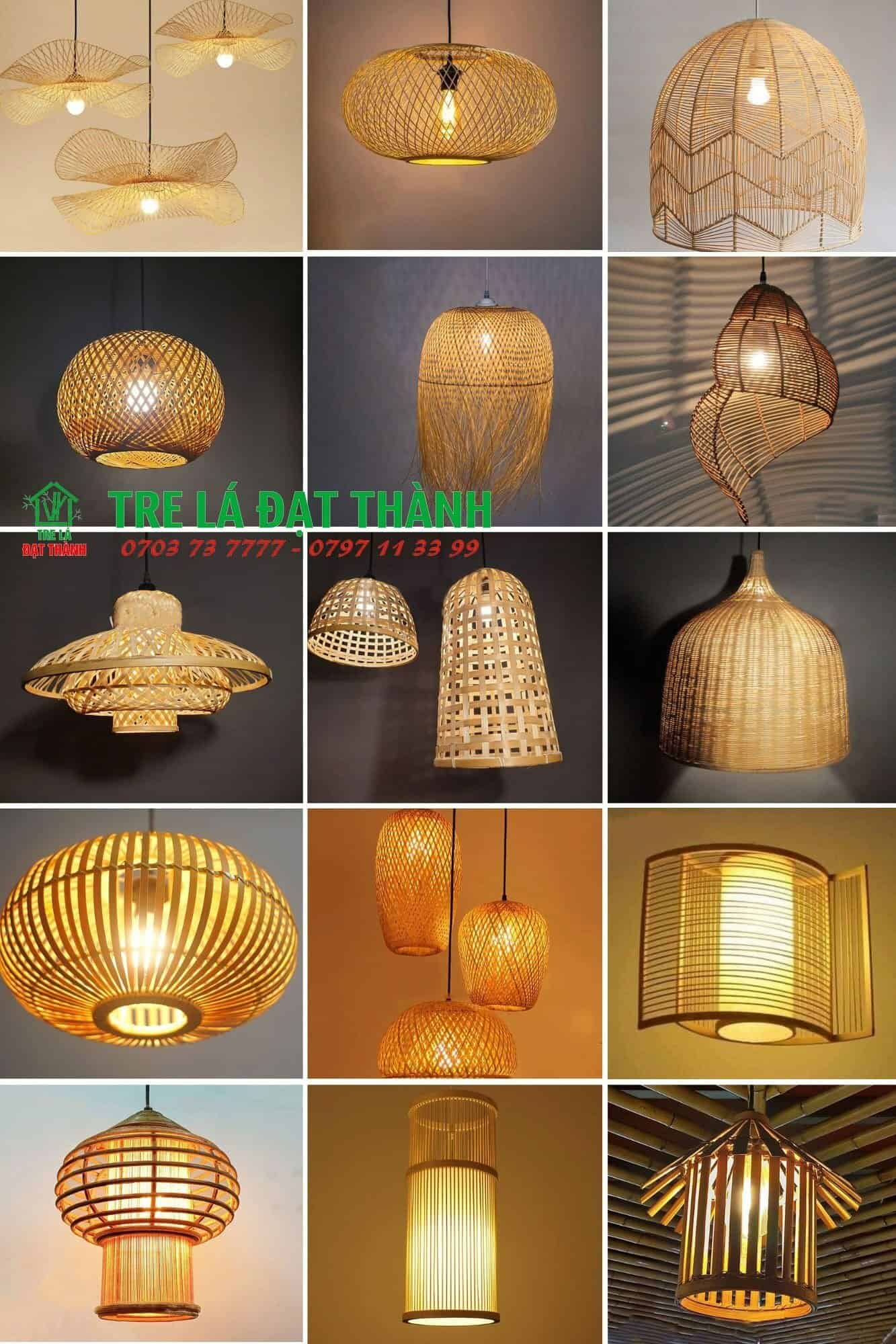 đèn mây tre đan treladatthanh