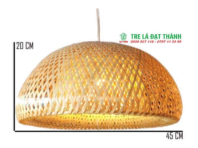 Đ&egrave;n N&oacute;n 2 Lớp M&acirc;y Tre Đan