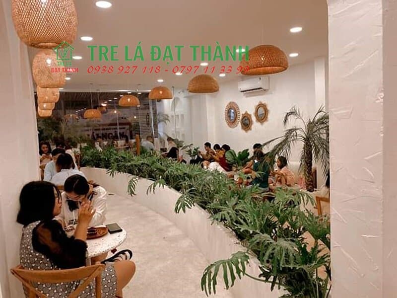 Đ&egrave;n N&oacute;n 2 Lớp M&acirc;y Tre Đan