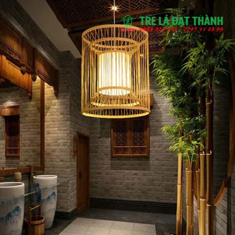 Đ&egrave;n Ống Tăm Tre
