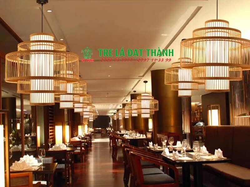 Đ&egrave;n Tăm Tre 3 Tầng