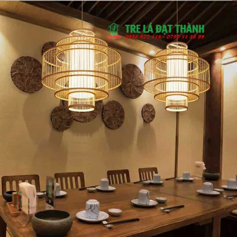 Đ&egrave;n Tăm Tre 3 Tầng