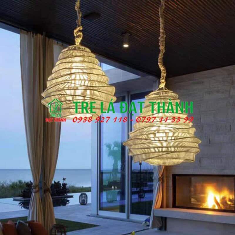 Đ&egrave;n Tổ Ong M&acirc;y Tre Đan