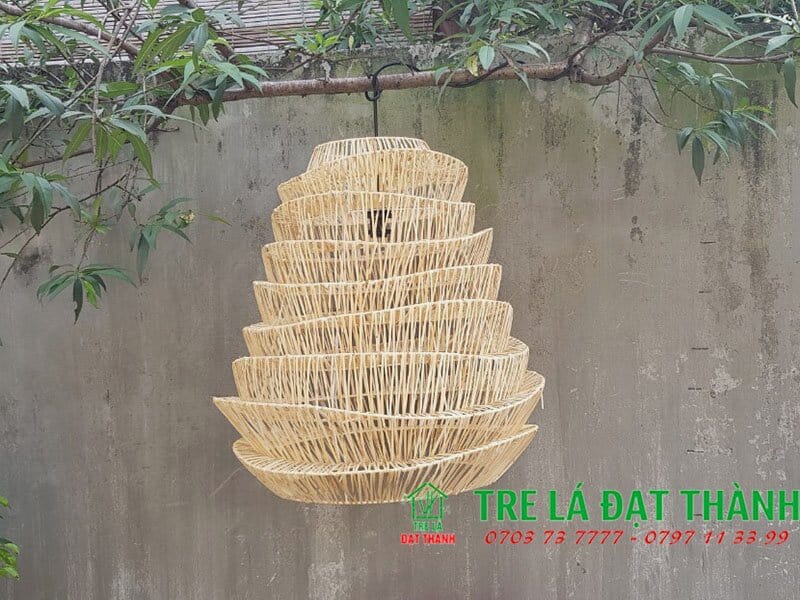 Đ&egrave;n Tổ Ong M&acirc;y Tre Đan