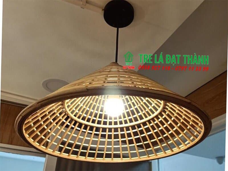 đèn trang trí hình nón