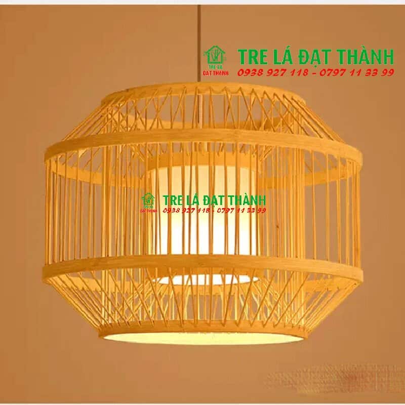 Đ&egrave;n Trụ Tăm Tre Trang Tr&iacute;