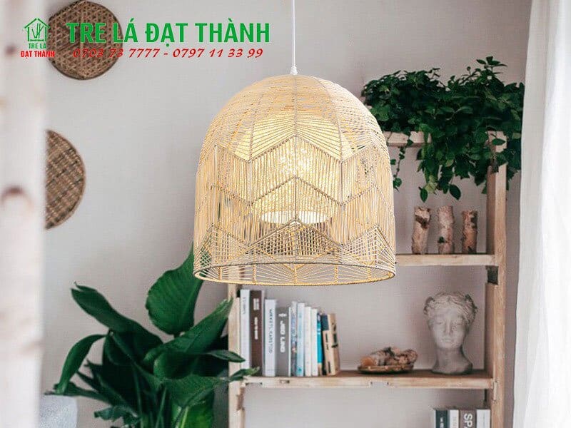 Đ&egrave;n Zic Zac Trang Tr&iacute; M&acirc;y Tre Đan