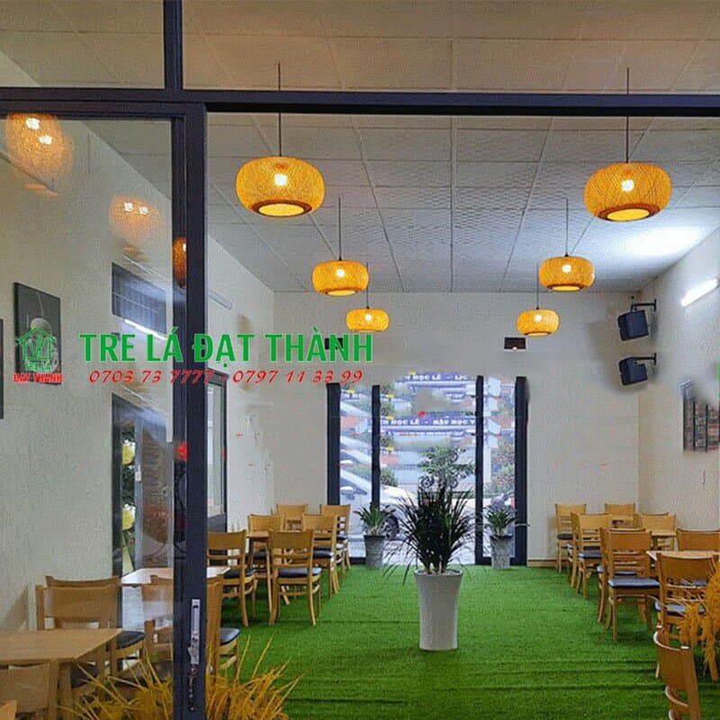 Lồng Đ&egrave;n Tre B&iacute; Tr&ograve;n 1 Lớp