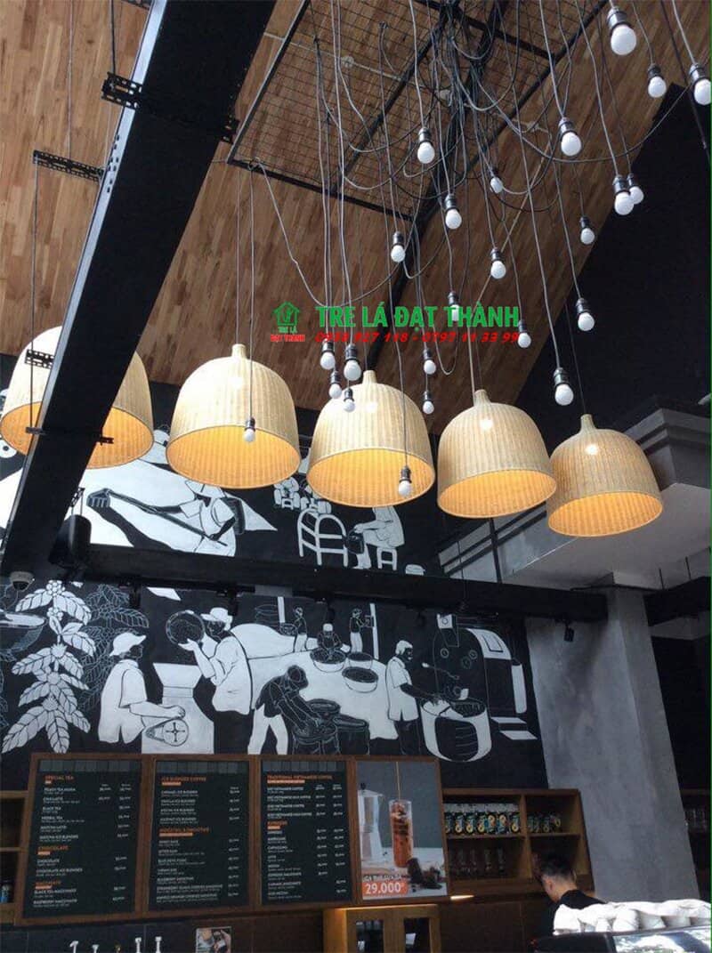 Lồng Đ&egrave;n M&acirc;y Cổ Chai Trắng