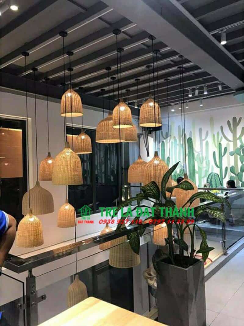 Lồng Đ&egrave;n M&acirc;y Cổ Chai Trắng