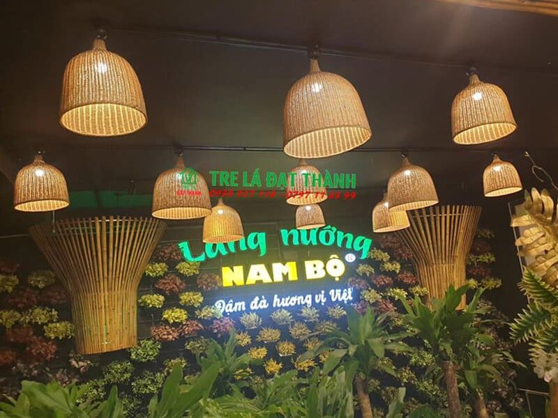 Lồng Đ&egrave;n M&acirc;y Cổ Chai Trắng